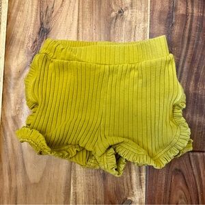 Organic Cotton Kate Quinn Ruffle Track Shorts
